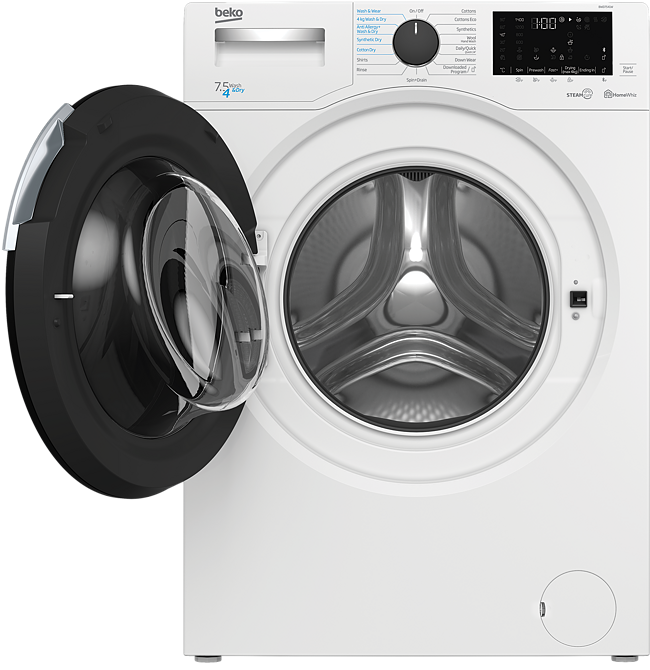 Beko 7.5kg/4 kg Washer Dryer Combo with SteamCure BWD7541W