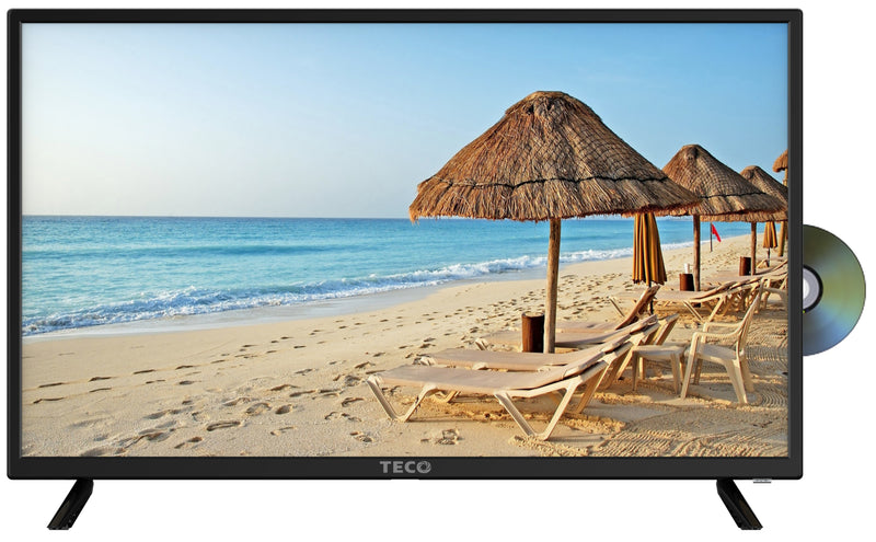 Teco 31.5" 80cm LED TV/DVD combo 12V Caravan & hotel TV LED32JHRDHU
