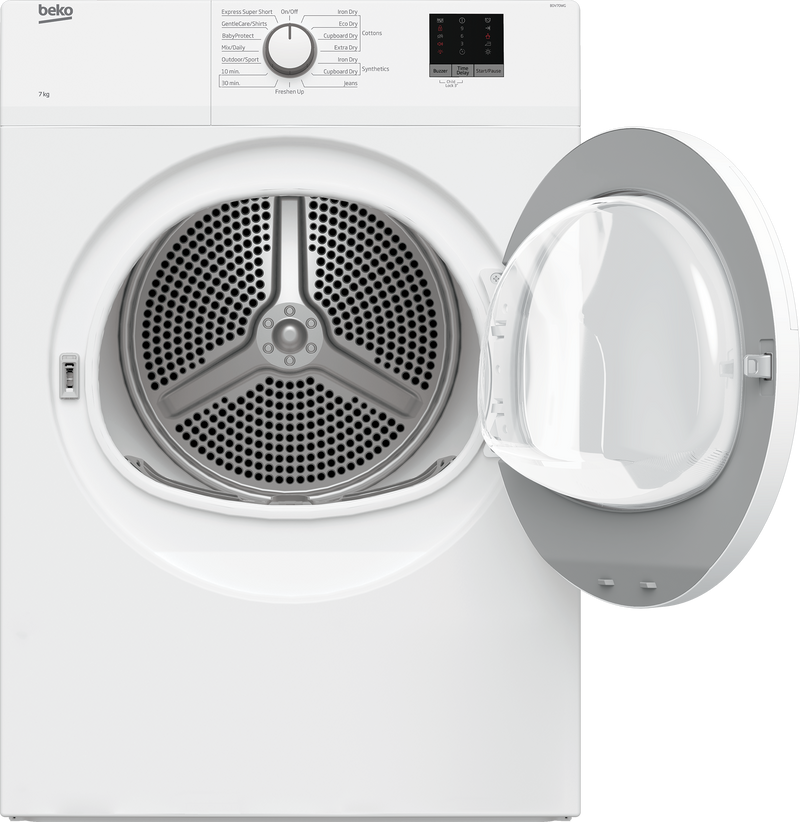 Beko BDV70WG 7kg Air Vented Tumble Dryer - AVAILABLE IN QEENSLAND ONLY.