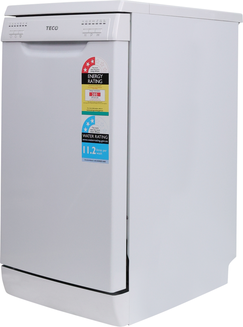 TECO- 9 Place white Dishwasher Free standing TDW09WAM Available in all States