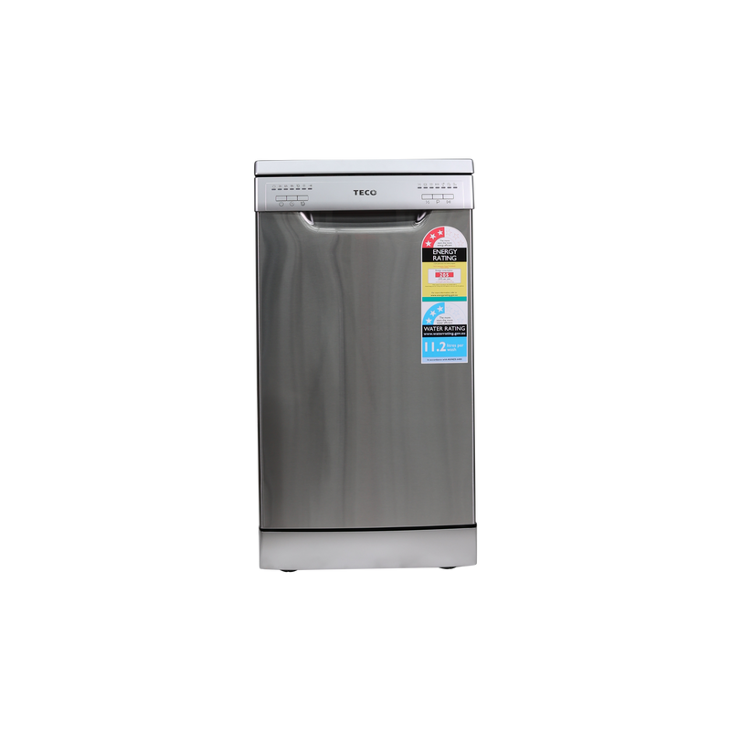 TECO- 9 Place Stainless Free-Standing Dishwasher TDW09SAM Available in VIC / QLD / WA