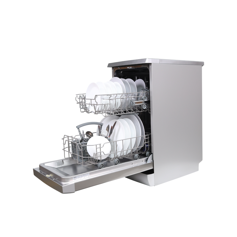 TECO- 9 Place Stainless Free-Standing Dishwasher TDW09SAM Available in VIC / QLD / WA