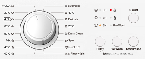 TECO 8Kg White Front Load Clothes Washing Machine available in all states