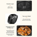 Hope Hoper Layer 7.5L Digital Extra Large Air Fryer with Viewing Window – 1800W KZ-75