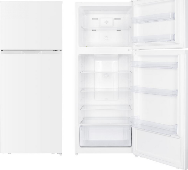 TECO 415L White Frost Free 2 Door Refrigerator 4 Star MEPS
