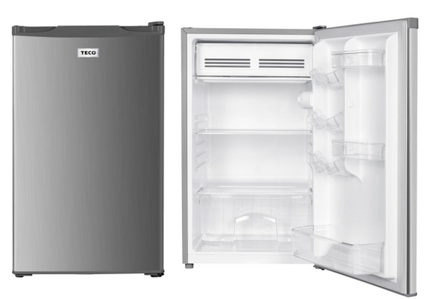 TECO 121L Stainless steel Bar Fridge 3 Star MEPS Reversible Door just available in all States