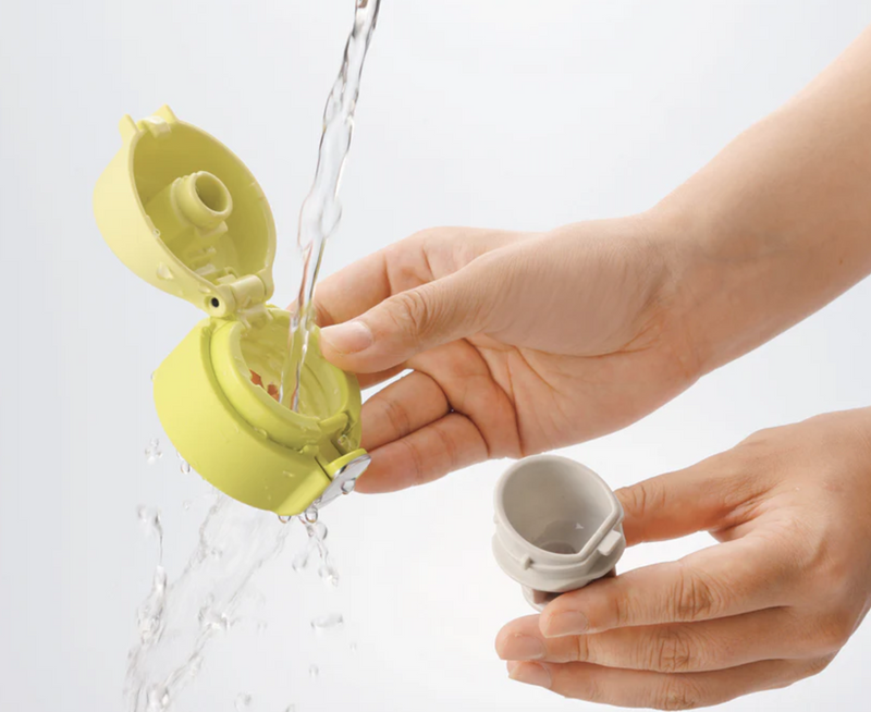 ZOJIRUSHI SM-PB30-YP 300ml Stainless Steel Vacuum Bottle Lime Yellow Hot / Cold