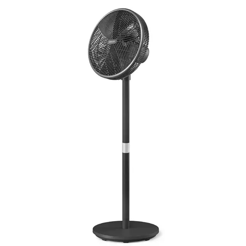 Philips Smart Pedestal Black Fan 3000 Series Powerful & Quiet Silent Wings Technology