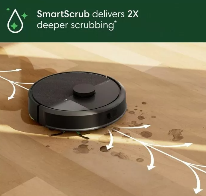 iRobot Roomba 105 Combo Robot Black Y311000