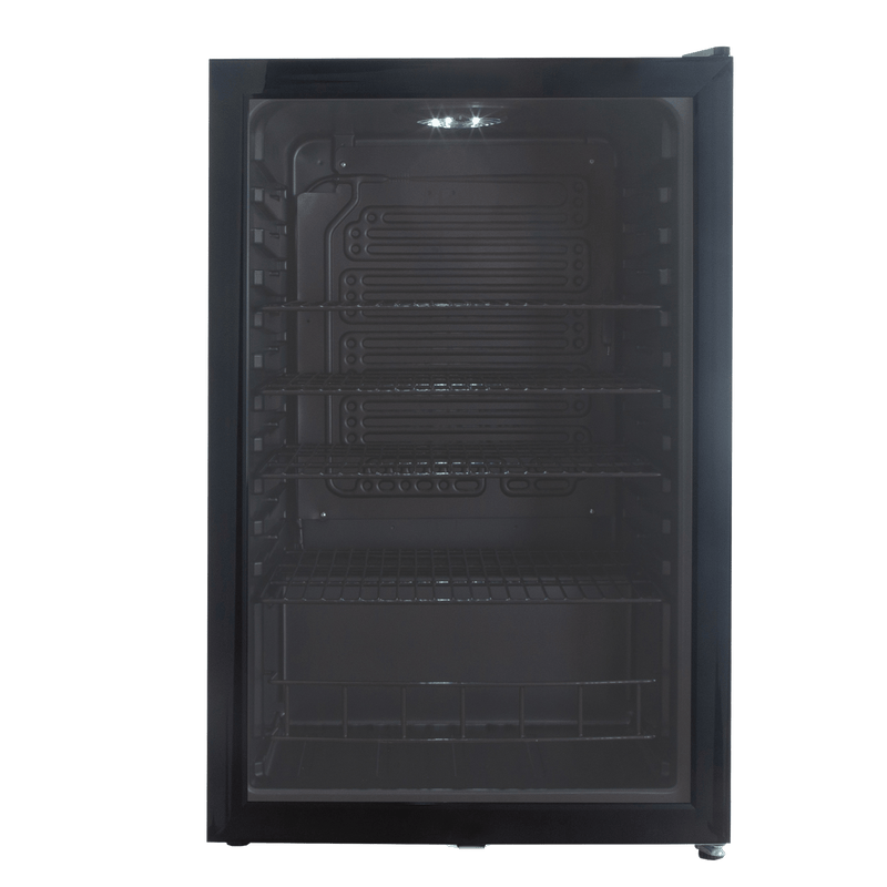 TECO 133L Single Door Backbar Black Bar Fridge available in all states