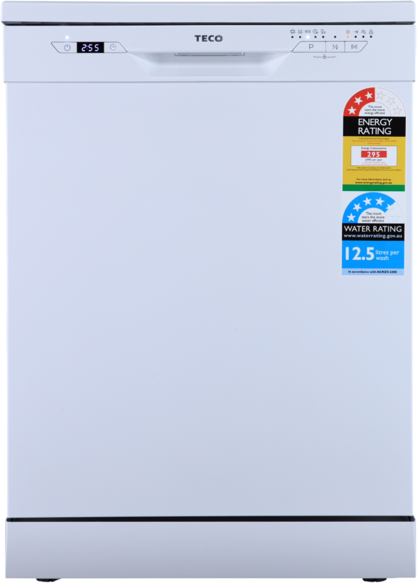 TECO 14 Place 60cm Free Standing White Dishwasher- available in all states