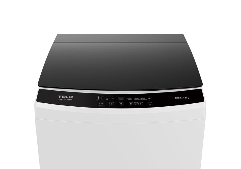 TECO 12Kg Direct Drive Inverter Top Load Washing Machine TWM120TDVAW available in NSW