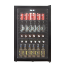 TECO 115L Glass Single Door Black Bar Fridge TBF115GBAH available in all states