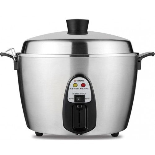 Tatung 11 Cup Rice Cooker (Stainless Steel) TAC11TN