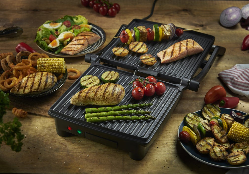 George Foreman Flexe Grill GFOG1000 1800W Non Stick Electric Grill