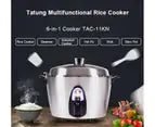 Tatung 11 Cup Rice Cooker (Stainless Steel) TAC11TN