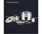 Tatung 11 Cup Rice Cooker (Stainless Steel) TAC11TN