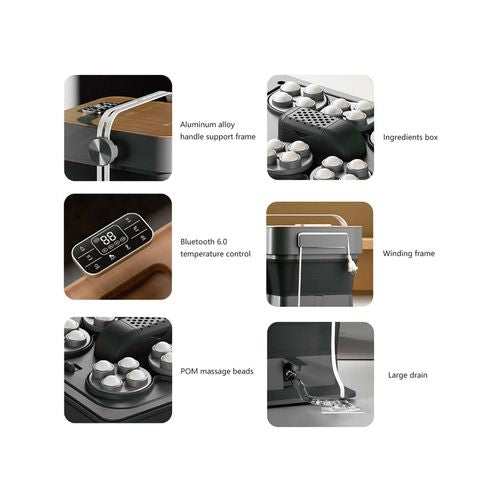 Hoper Layer Folding Foot Bath Massager ZD-01