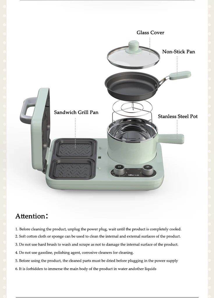 Bear Multifunctional Breakfast Machine DSL-A13F1