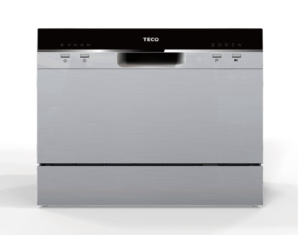 TECO- 6 Place 55cm Free standing Benchtop silver Dishwasher TDW06SCM available in all states