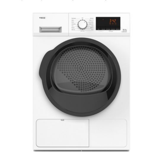 TECO 8kg Heat Pump Auto Sensing front load Clothes dryer TCD80ASHAG available in all NSW/ VIC / QLD